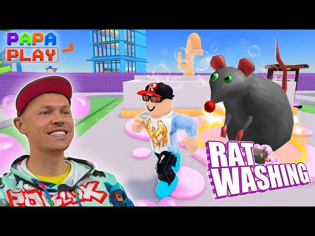 Моем КРЫС в Rat Washing Tycoon