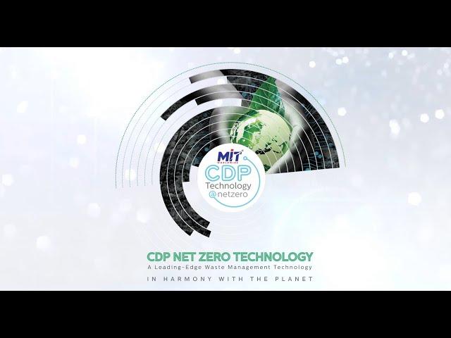 MIT W2E CDP NET ZERO Technology