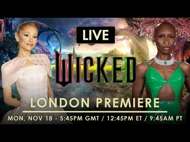 London Premiere with the Wicked cast and filmmakers
