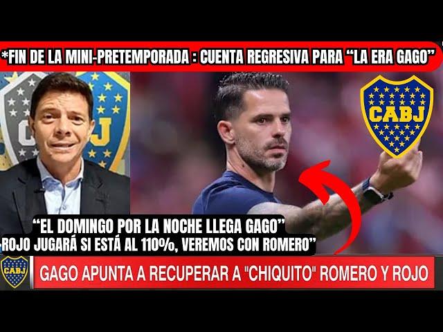 FIN de la MINI PRETEMPORADA en BOCACuenta REGRESIVA Para "LA ERA GAGO"⏳Con ROJO y ROMERO Quiere..