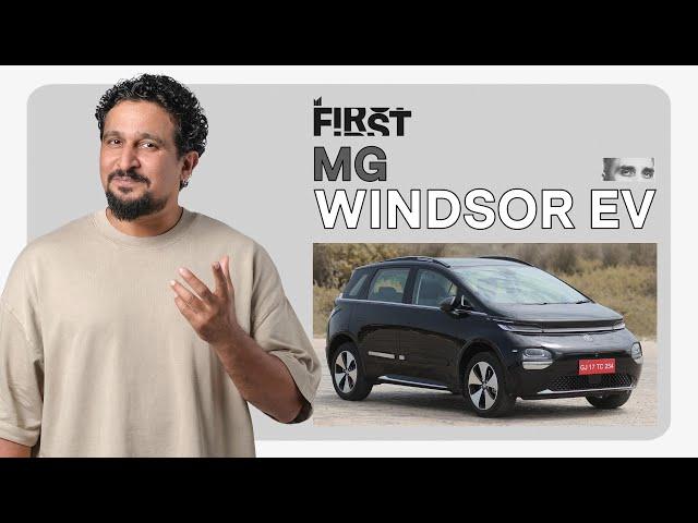 MG Windsor EV First Impressions | #MotorIncFirst S02E38