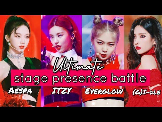 Brutally Ranking ITZY, EVERGLOW, AESPA, (G)I-DLE stage presence