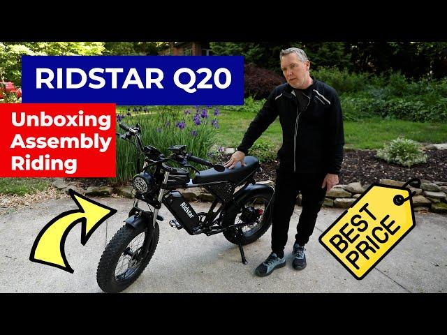 Ridstar Q20 REVIEW - Unboxing, Assembly, and why I purchased this eBike.