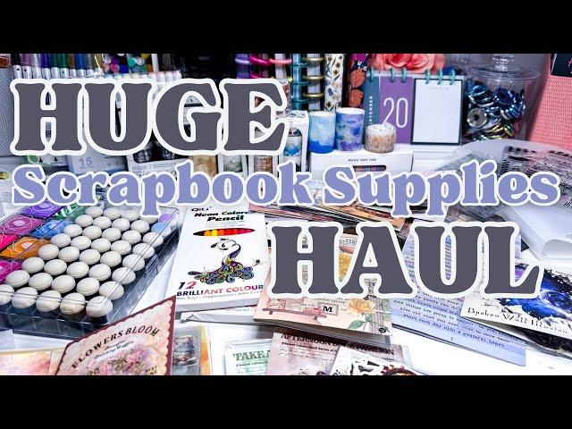 A HUGE Scrapbook and Art Journal Haul from TEMU [September 2024]