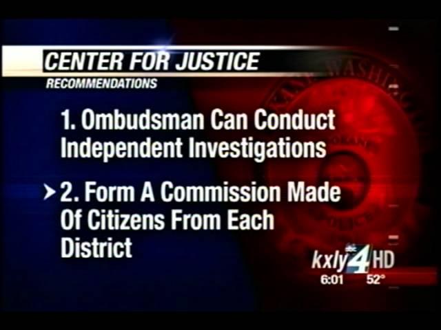 Center for Justice releases police accountability suggestions