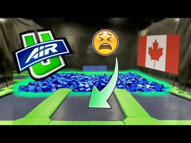 LE PIRE TRAMPOLINE PARK DU CANADA (Air U Guelph)