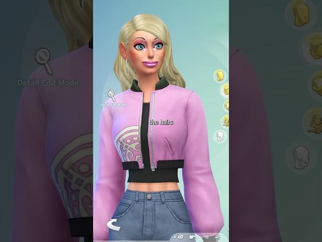 I found the BEST Sims 4 CAS CC folder #Sims4mods #Sims4cc #maxismatchcc #shortswithcamilla