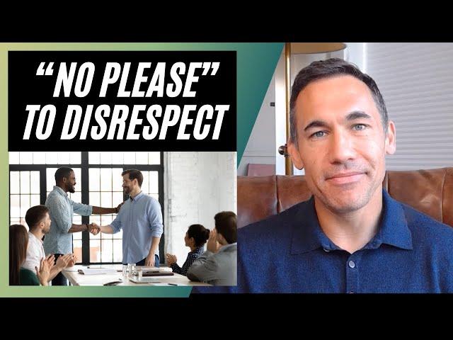 Recover from narcissistic abuse by deciding how you’re spoken to