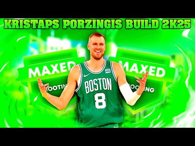 Kristaps Porzingis Build 2k25!!! Best Big Man Build in NBA 2k25 Next Gen!!!