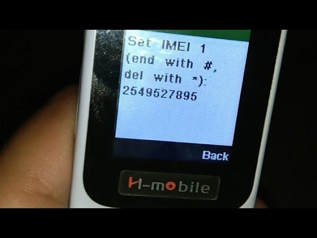 SM B310E H-Mobile China Duos IMEI change code Teach everything 2023