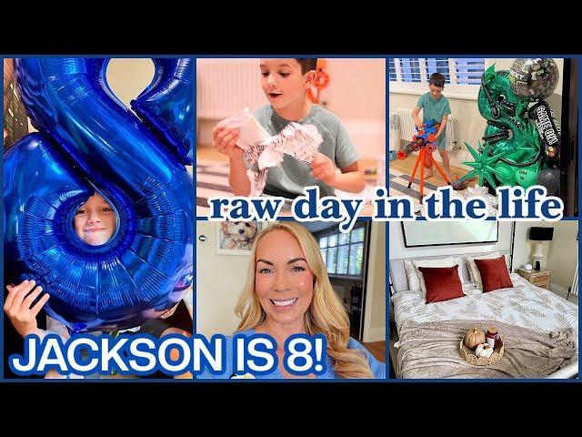 JACKSON IS 8!  Raw Day in the Life, Gifts, B&M Haul + the a Big Fight