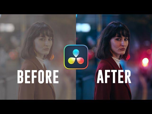 Color Grading Made EASY | Davinci Resolve 18 & 18.5 Tutorial