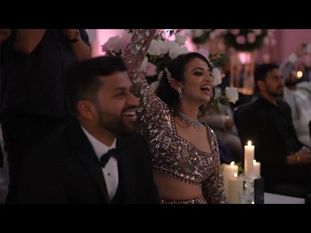 AMAZING Indian Wedding Dance Performance | BIGGEST Bride AND Groom Squad Perform for Tina & Nihar