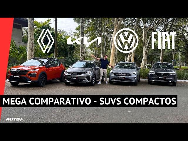 Nivus, Kardian, Stonic ou Fastback: qual é o melhor SUV barato?  Confira o Mega COMPARATIVO