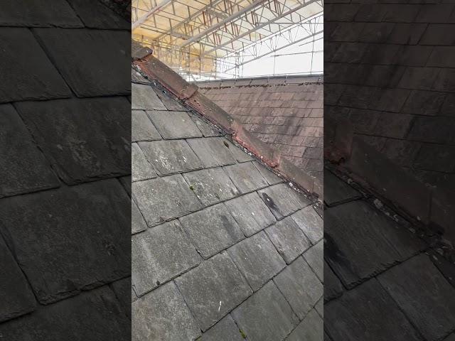 Grade II listed building! Redoing slate roof! #roofing #roofing #listed #listedbuilding #slate #old