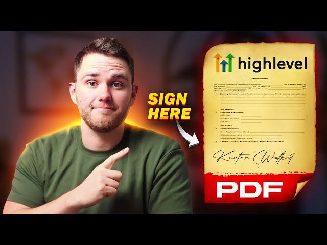 GoHighLevel Documents and Contracts! (2024 Step-By-Step Tutorial)