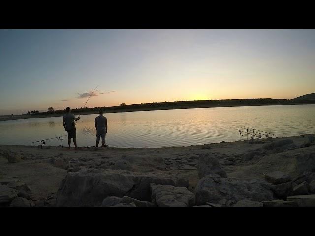 Carp Fishing at lake Mavrovica