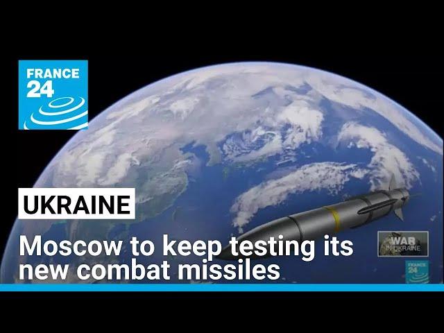 Putin vows that Moscow will continue testing its new combat missile in Ukraine • FRANCE 24 English