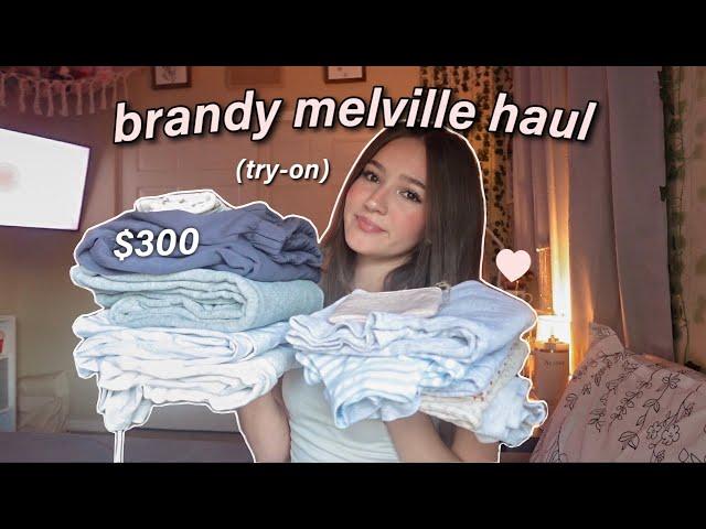 HUGE BRANDY MELVILLE TRY-ON HAUL