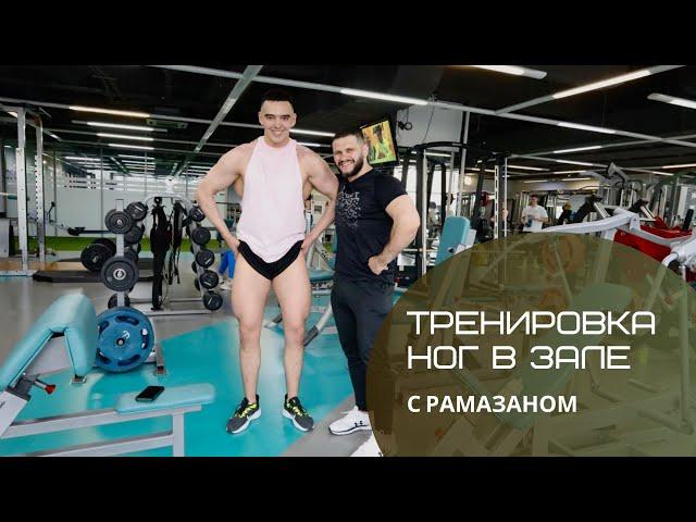 Огненная тренировка ног в зале с Рамазаном!