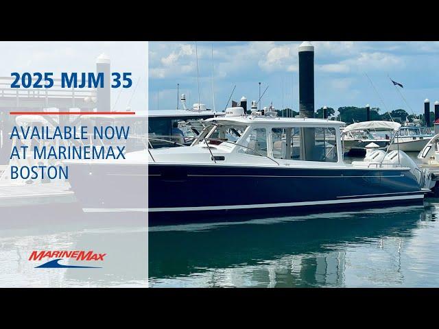 2025 MJM 35 Boat For Sale at MarineMax Boston, MA