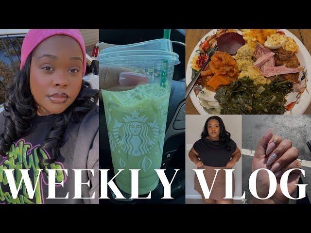 VLOG | WORK POTLUCK, GATHERINGS & SHENANIGANS, NEW NAILS, HALARA HAUL, WINTER RECIPES