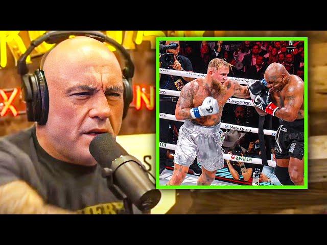 "HE SHOULD BE ASHAMED!" Joe Rogan LIVE Reaction To Jake Paul VS Mike Tyson Fight