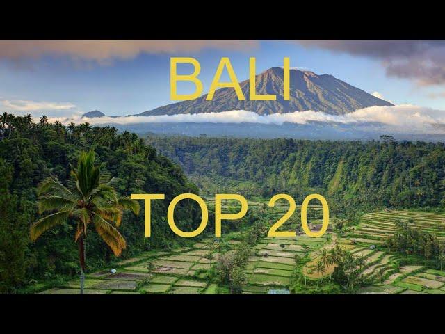 BALI - Vlog 6 - TOP 20 // What to do or see in Bali? // All the highlights