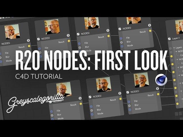First Look at Node-Based Materials in C4D R20 | Greyscalegorilla