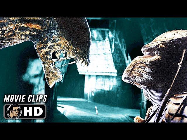 AVP: ALIEN VS. PREDATOR CLIP COMPILATION #4 (2004) Sci-Fi