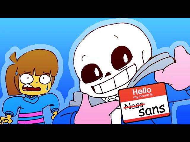 Sans Meeting Animated!! - Undertale