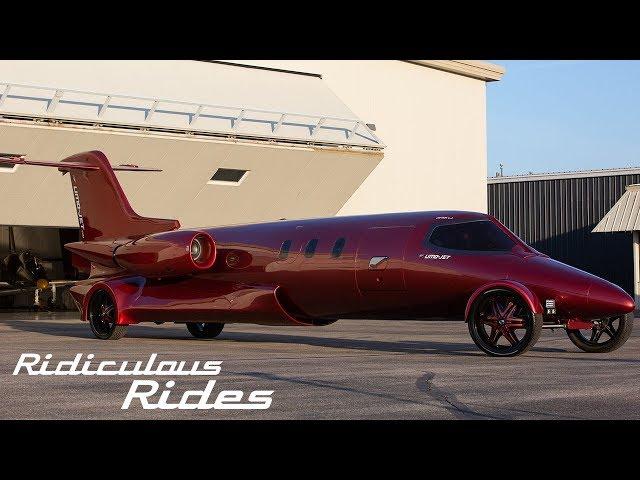 The $5 Million Learjet Limo | RIDICULOUS RIDES