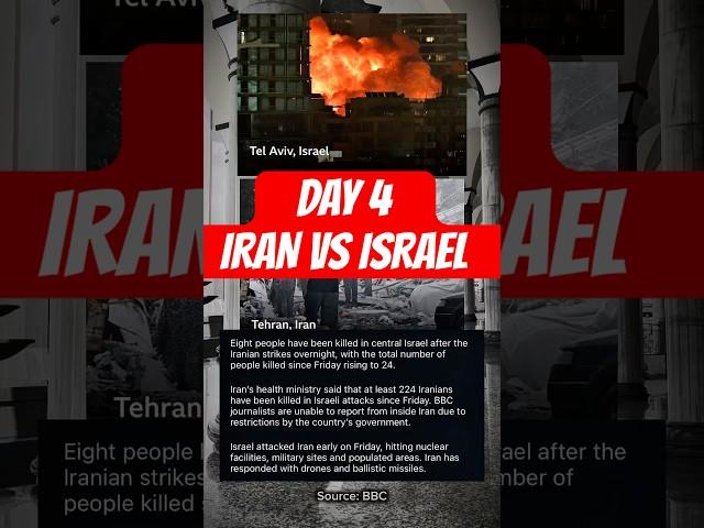 Israel-Iran Conflict Day 4: Over 200 Dead | What’s Really Happening? #healtheworld