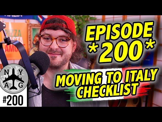 Moving To Italy Checklist - Part 1