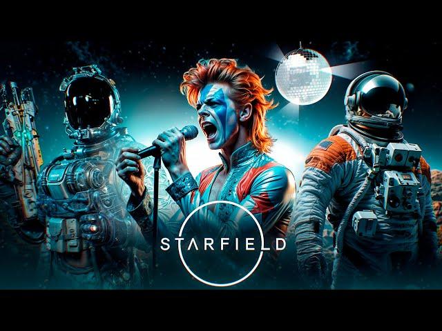 "Starfield" the Music Video (David Bowie - Starman Parody)