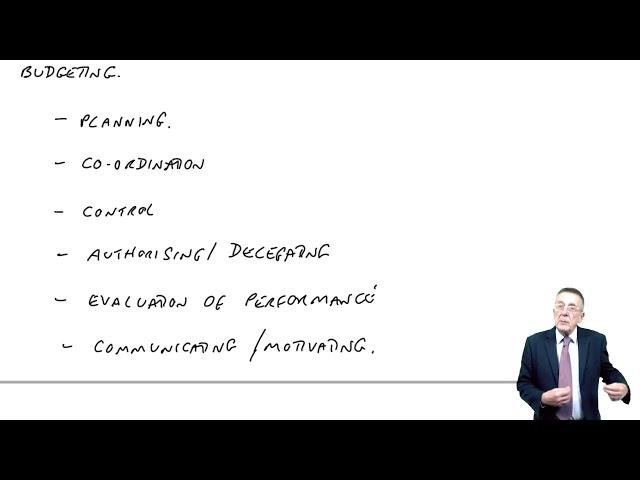 Budgeting part 1 - ACCA Performance Management (PM)