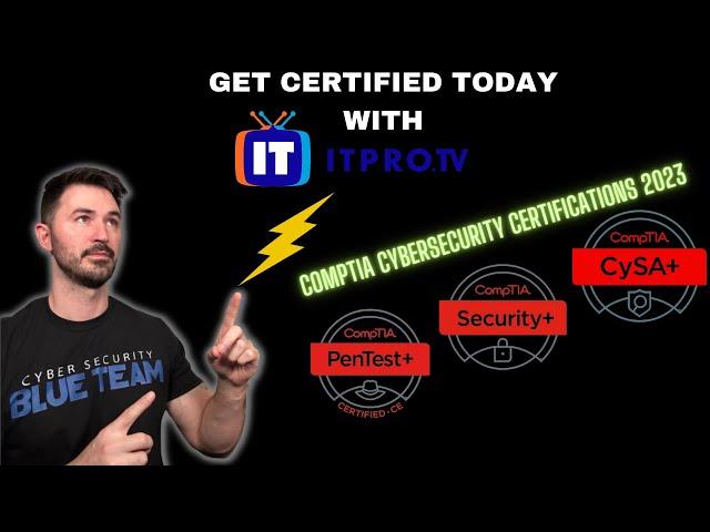 How To Pass CompTIA Security+, Pentest+, CySA+ The Easy Way - ACI Learning AKA ITProTV Training