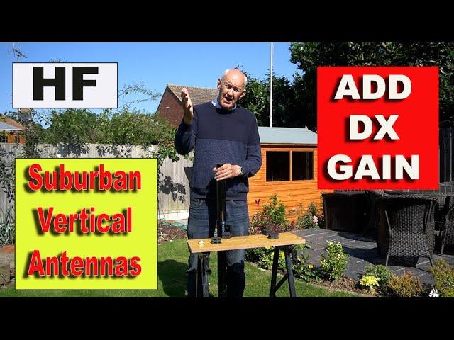 Ham Radio - Improving Suburban HF Vertical Antennas -