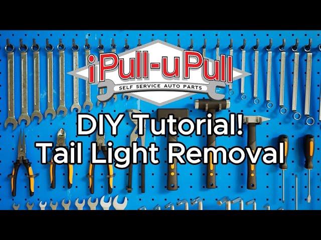 Tail Light Removal Tutorial on a 2016 Honda CRV.