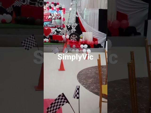 Racing Birthday Theme