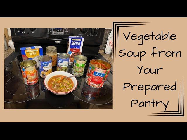 Vegetable soup from Prepared Pantry