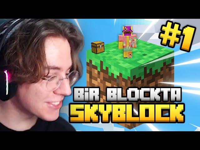 YENİ TEK BLOK SKYBLOCK 2023 / Herkesin Beklediği An!