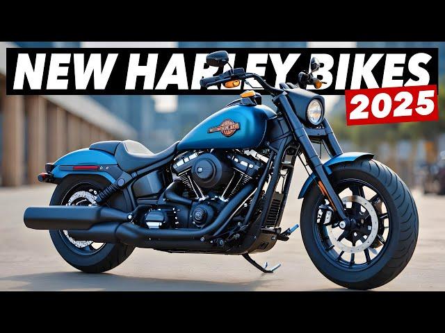 7 New Harley Davidson Motorcycles For 2025