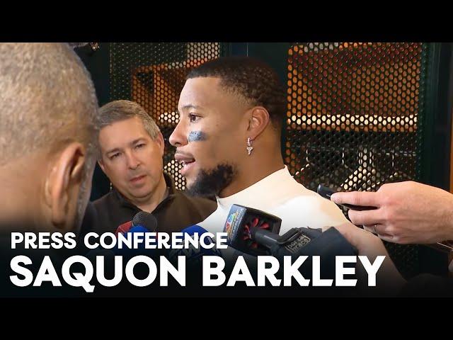 Postgame Press Conference: Saquon Barkley and More | Washington Commanders vs Philadelphia Eagles