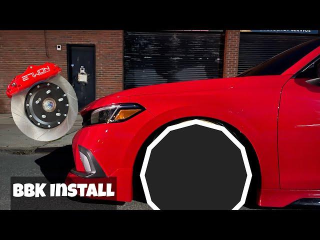 2022 Honda Civic Si 27Won Big Brake Kit Install ( Brake Upgrade )