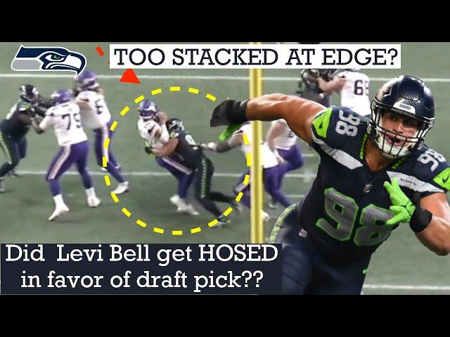 Study: Seahawks have STACKED THE DECK w/ Young EDGE players | Levi Bell hosed?