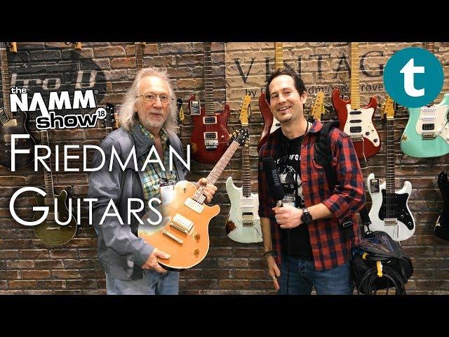 NAMM 2018 | New Dave Friedman Guitars | Talk feat. Grover Jackson