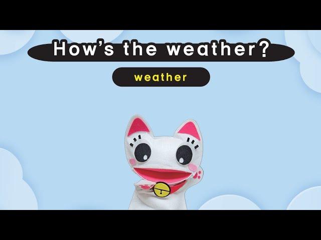 요요영어/weather/영어동화/놀이영어/홈스쿨링