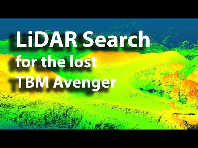 1. LiDAR Search for the Lost TBM Avenger - UPDATE 1