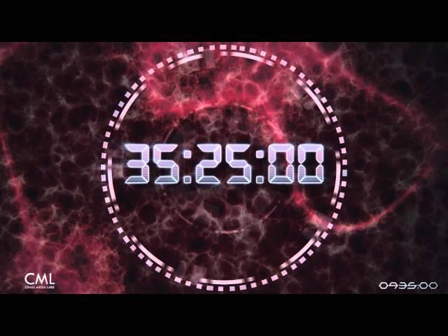 45 Minutes Countdown Timer with Voice & Alarm Sound ⏰️